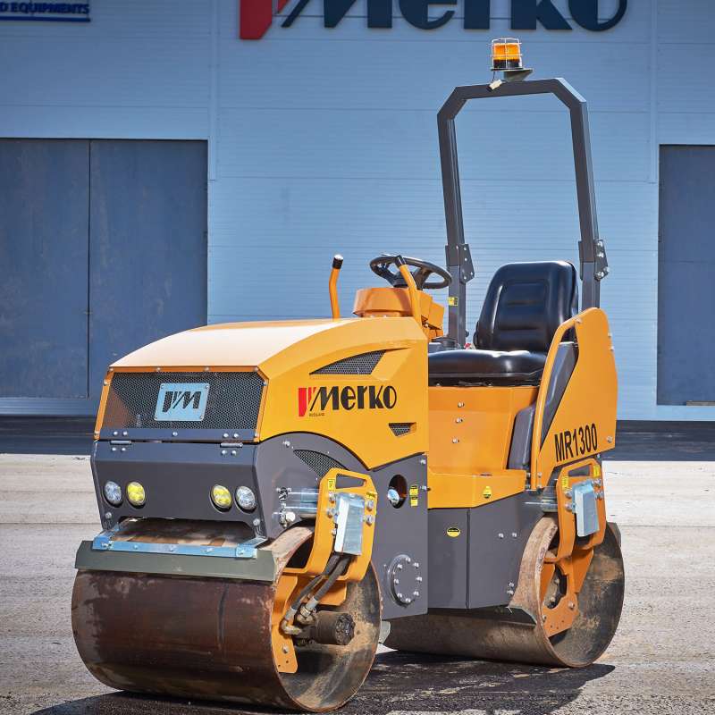 Тандемный вибрационный каток MERKO MR1300